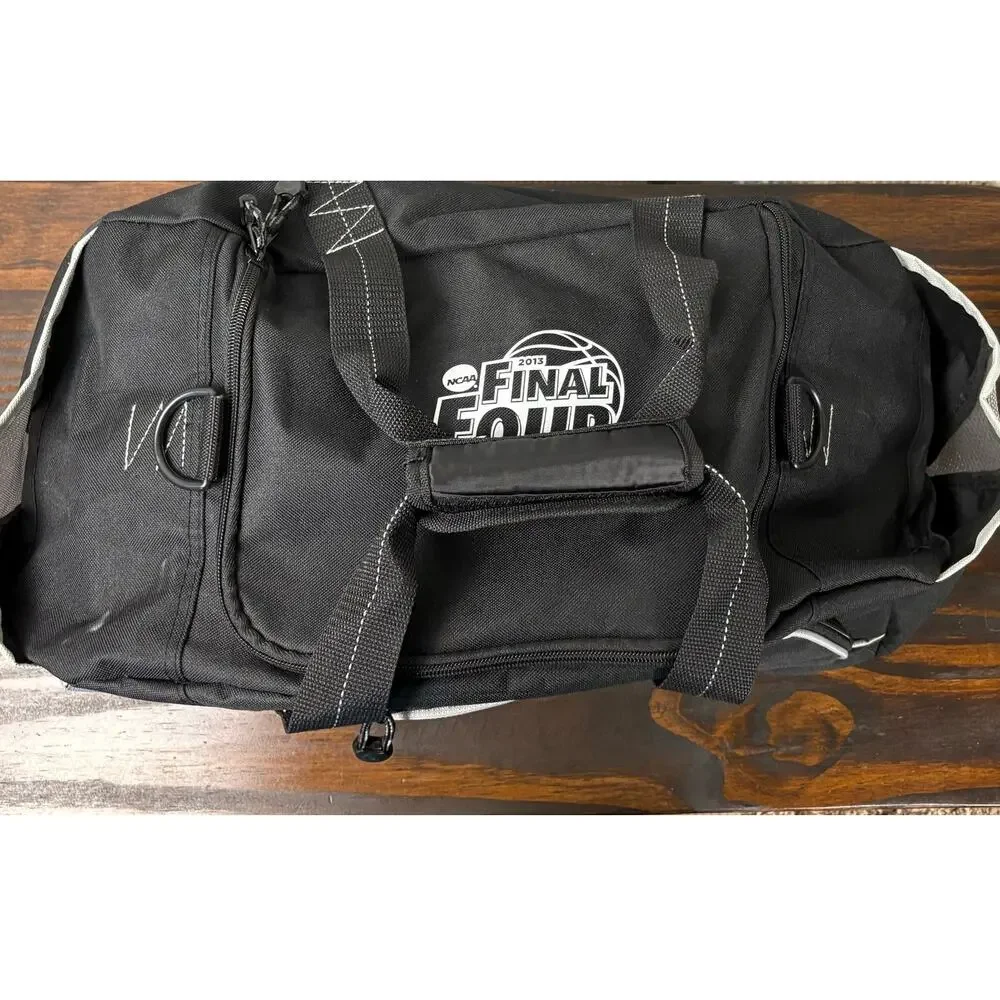 Coke Zero Medium Sized Black Red Logo Zipper Pocket NCAA Final Four Duffel Bag